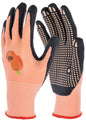 Vrtnar.rokavice Blossom, vel.7 marelicna, s cepki