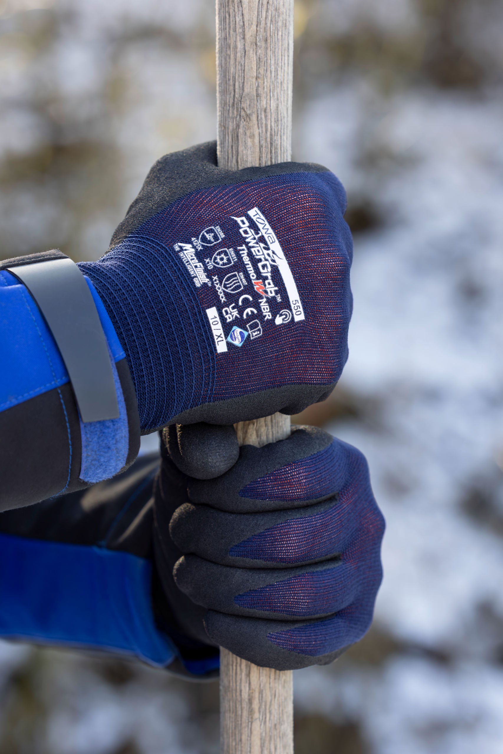 PowerGrab Thermo W NBR velikos Nitril z 2-slojno akrilno podl