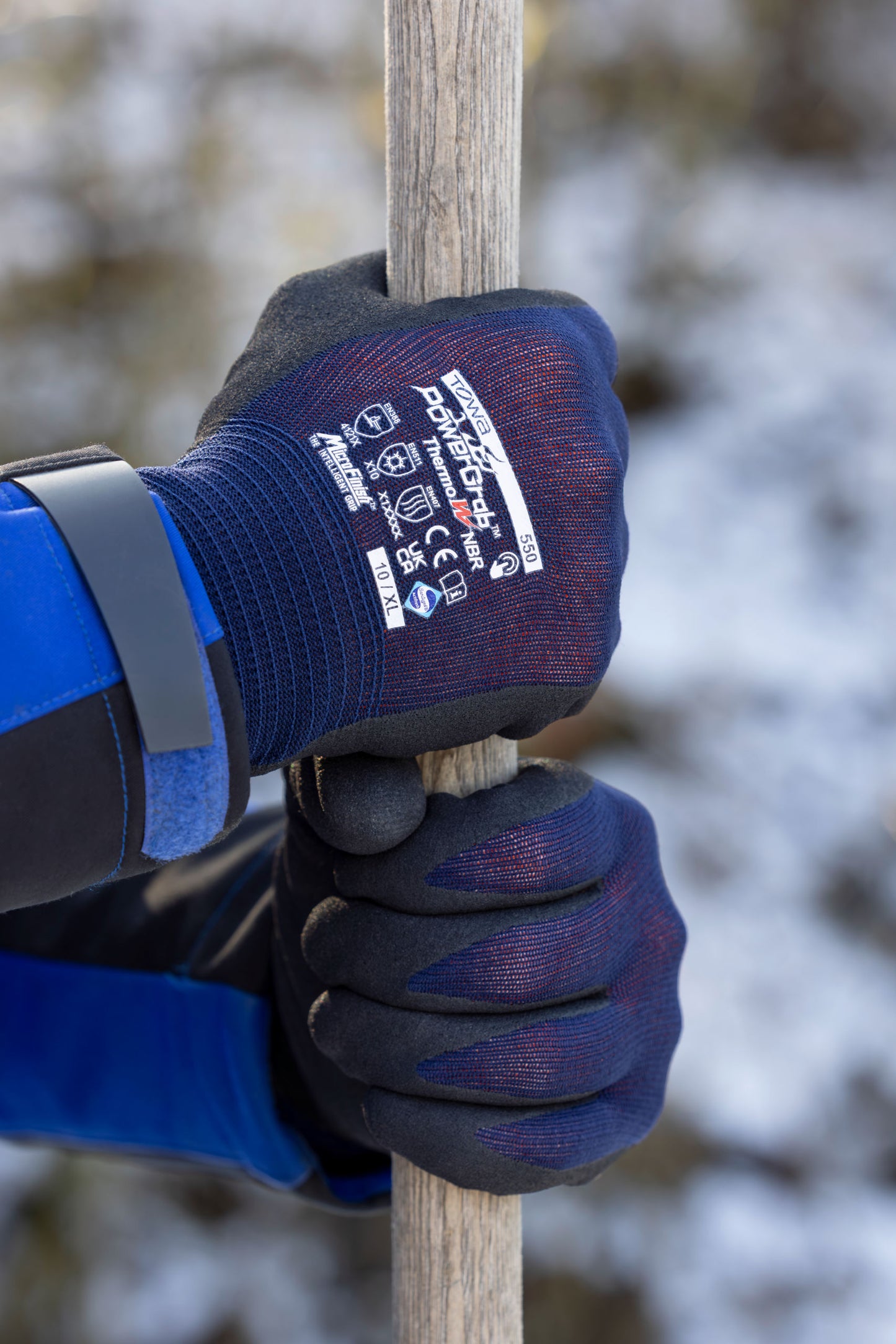 PowerGrab Thermo W NBR velikos Nitril z 2-slojno akrilno podl
