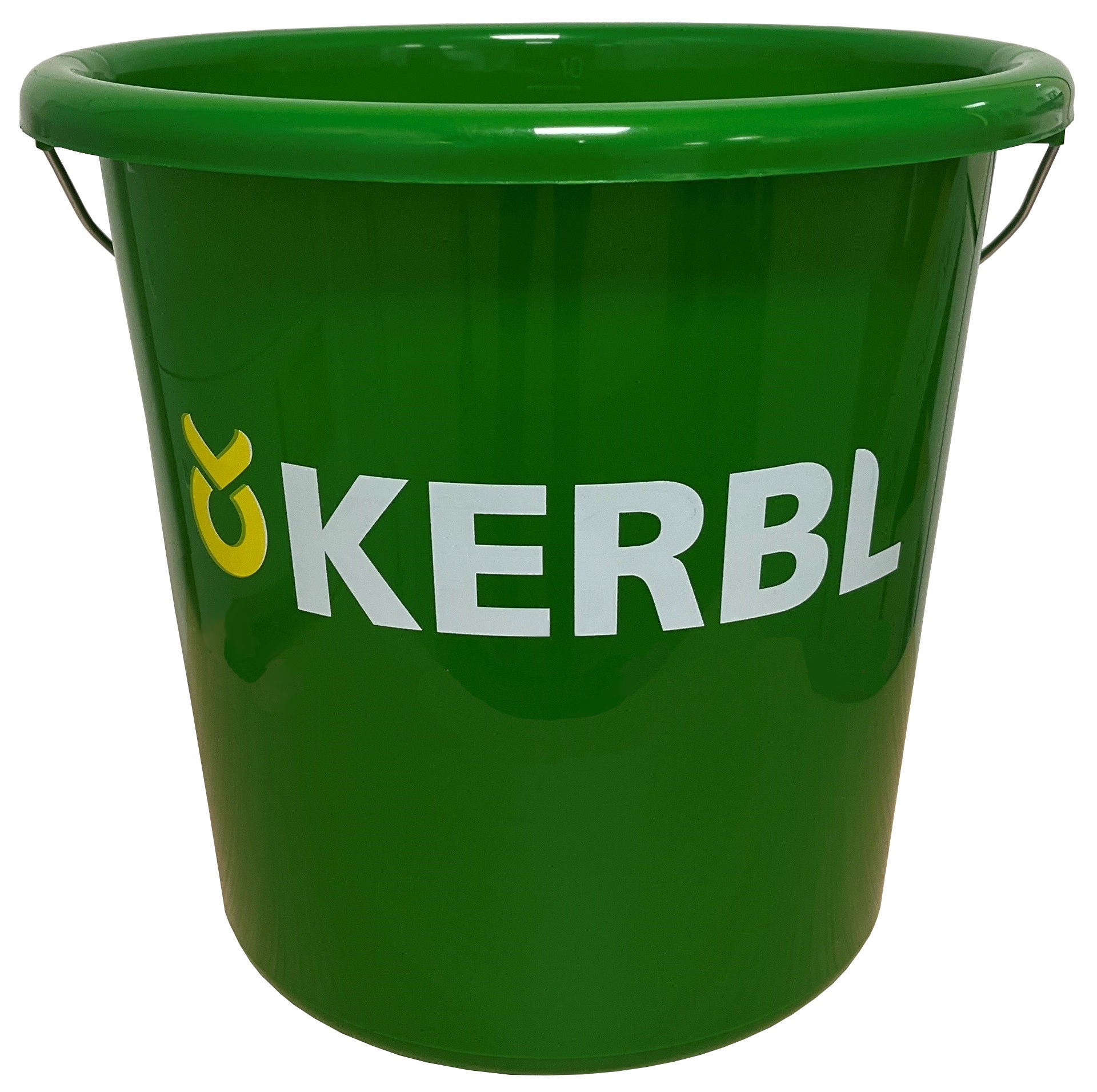 Univerzalno vedro zeleno, 10 l Kovinska sponka + natisnjeno „