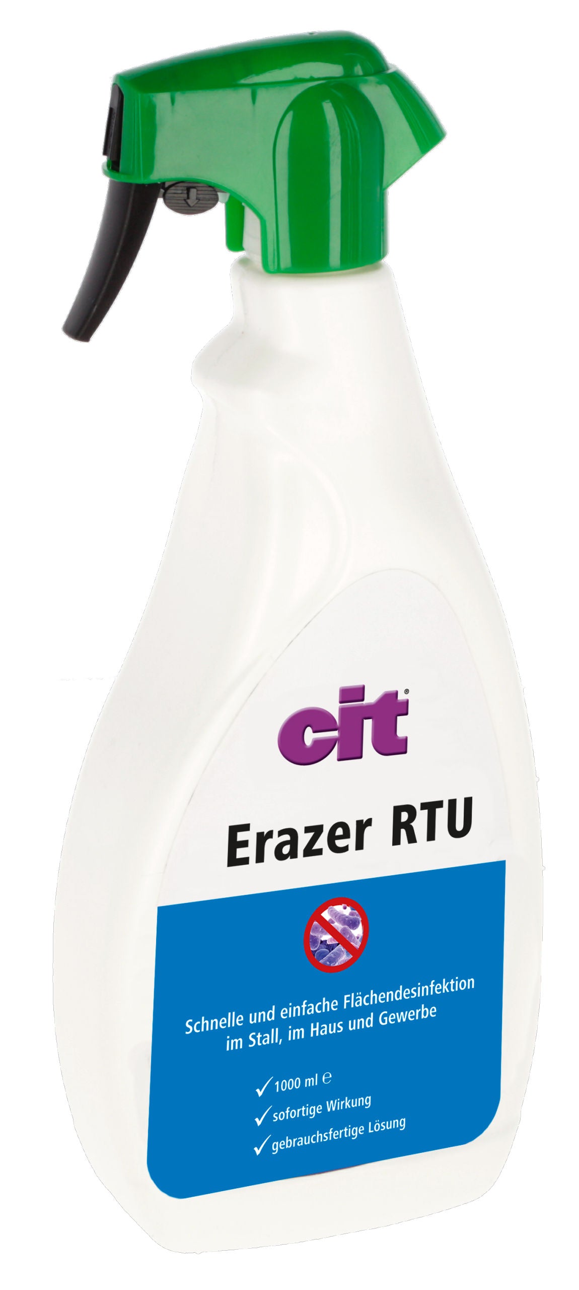 ERAZER RTU razpršilo za razkuževanje površin, 1 L