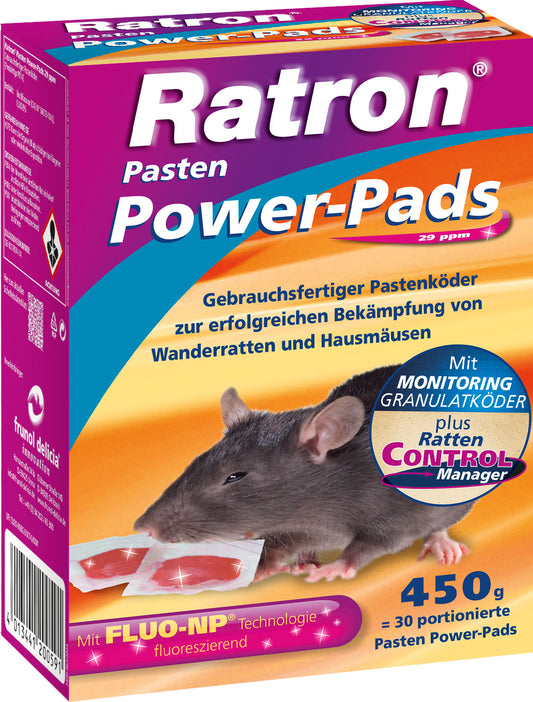 Ratron Paste Power Pads 29 ppm 450 g