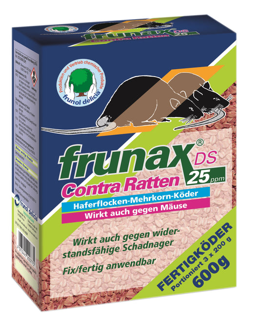 frunax DS Contra Ratten 25 ppm (6 x 100 g)