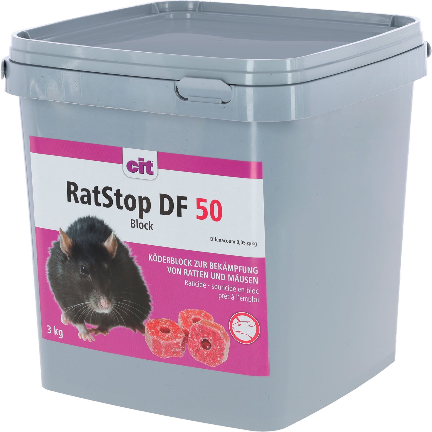 VABA za podg. in miši RatStop DF Block 50 - 150×20g