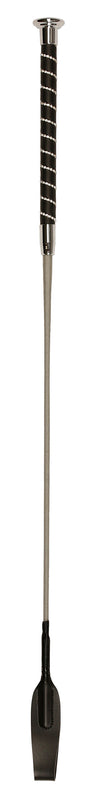 Bic z blešcicami za preskakovanje, 65 cm, srebrn