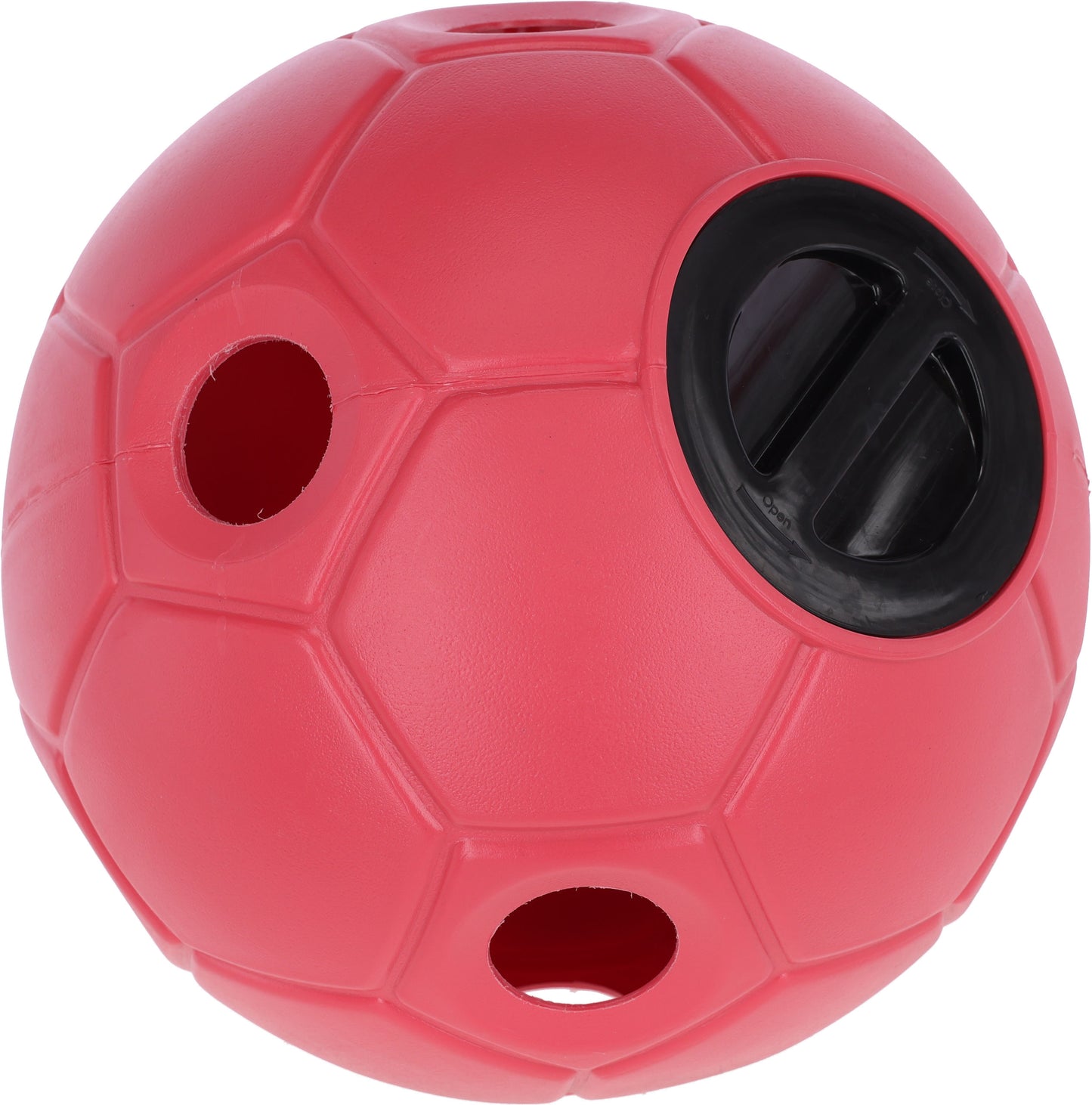 Igralna žoga za krmo Soccer roza