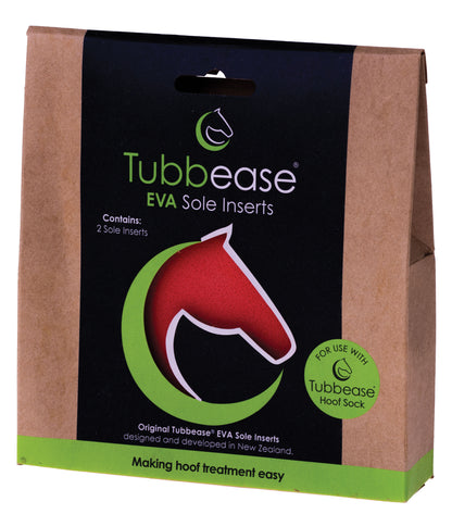 EVA vložek Tubbease, rdeca, pakirano po 2 kosa
