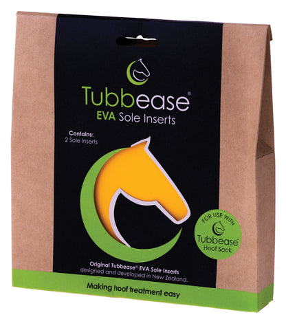 EVA vložek Tubbease, rumena, pakirano po 2 kosa
