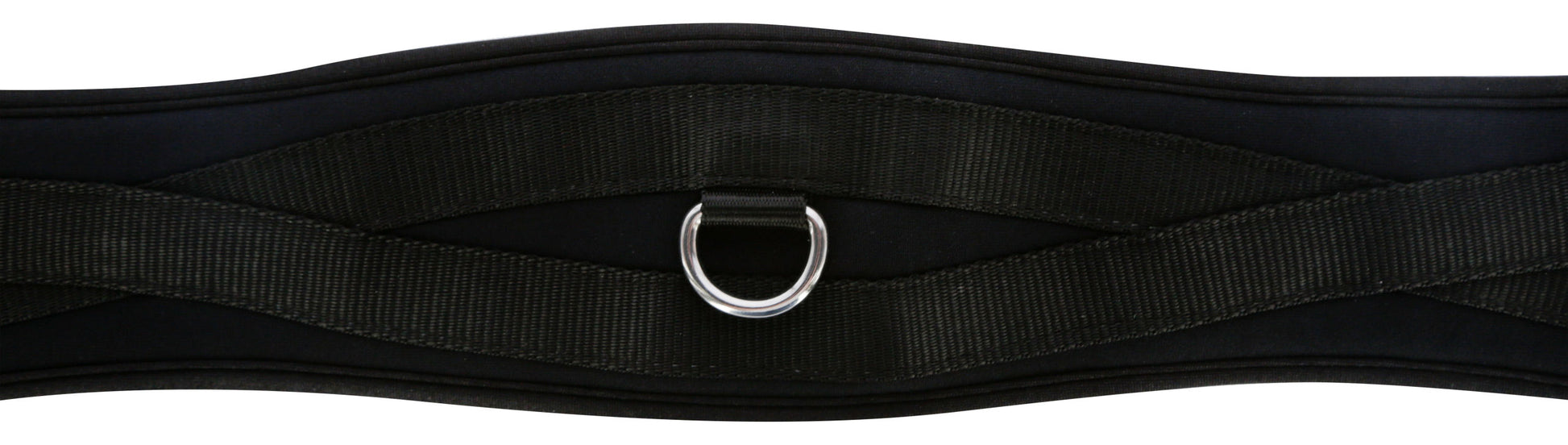 Obvod za sedlo s spominsko peno, crn, 110 cm