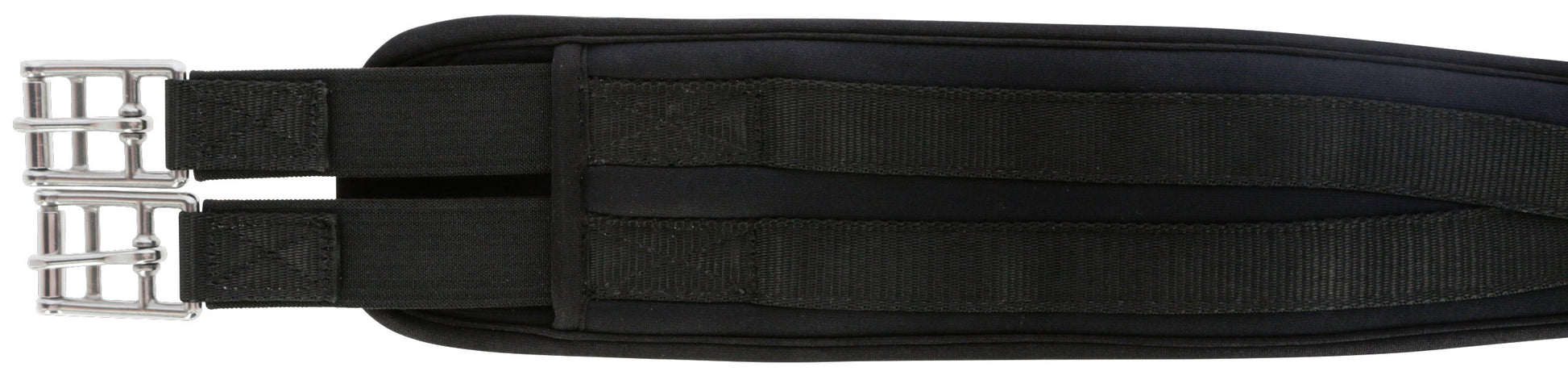 Obvod za sedlo s spominsko peno, crna, 130 cm