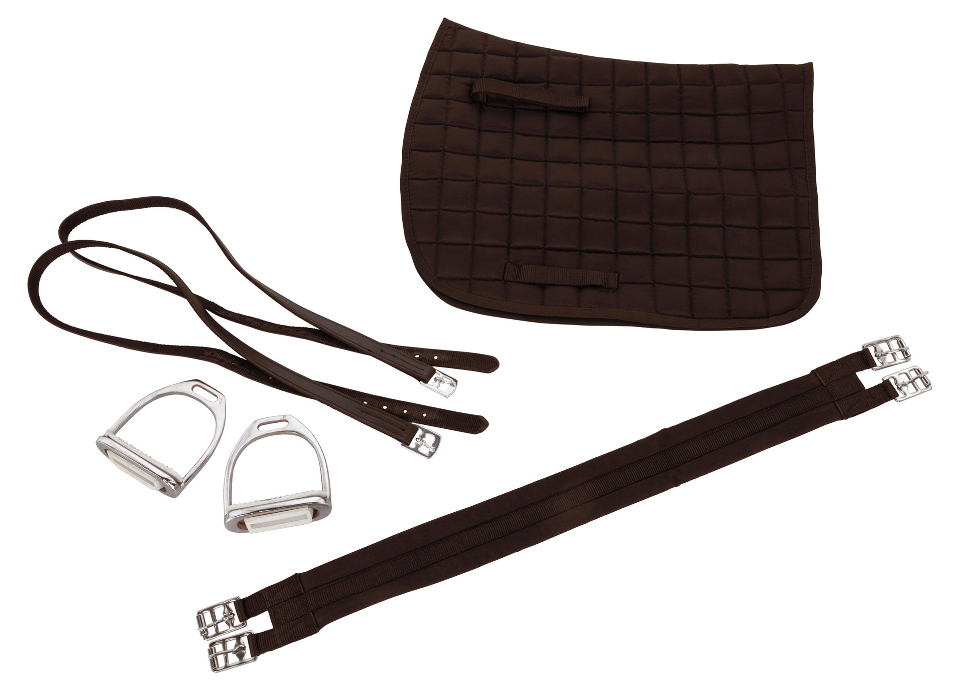 SEDLO Haflinger - 17,5" rjav (komplet)
