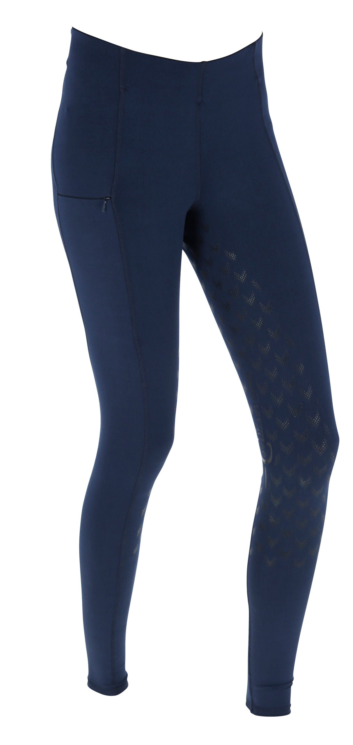 Jahalne nogavice Equona temnomoder, Gr. 34/36