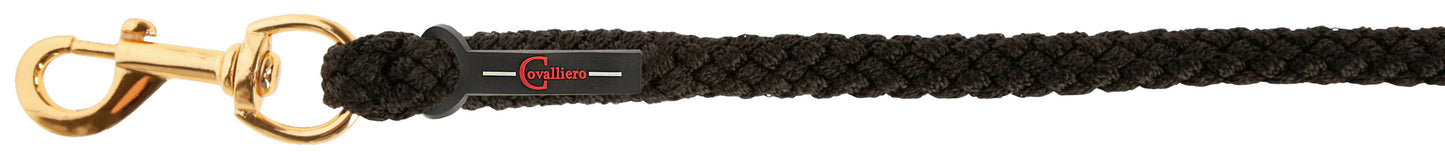 Svincena vrv TopLine, crna Snap hook