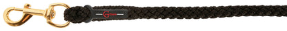 Svincena vrv TopLine, crna Snap hook