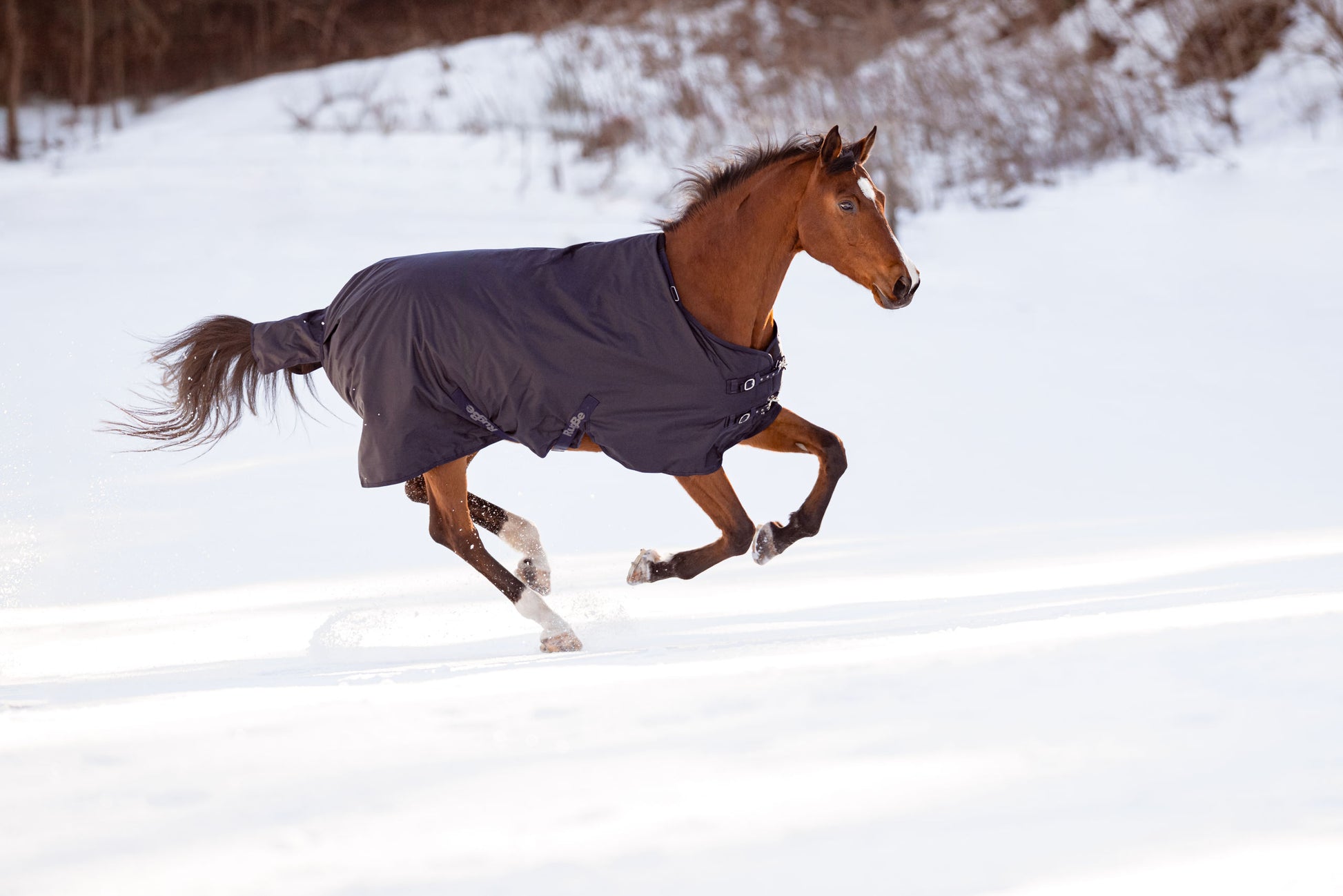 Zimska odeja RugBe IceProtect 200 g, dark navy, 155 cm