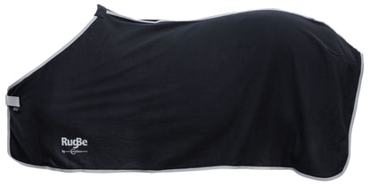 Odeja iz flisa RugBe Economic crna, 115 cm