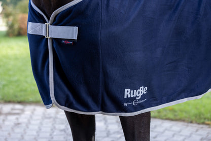 Odeja iz flisa RugBe Economic navy, 105 cm
