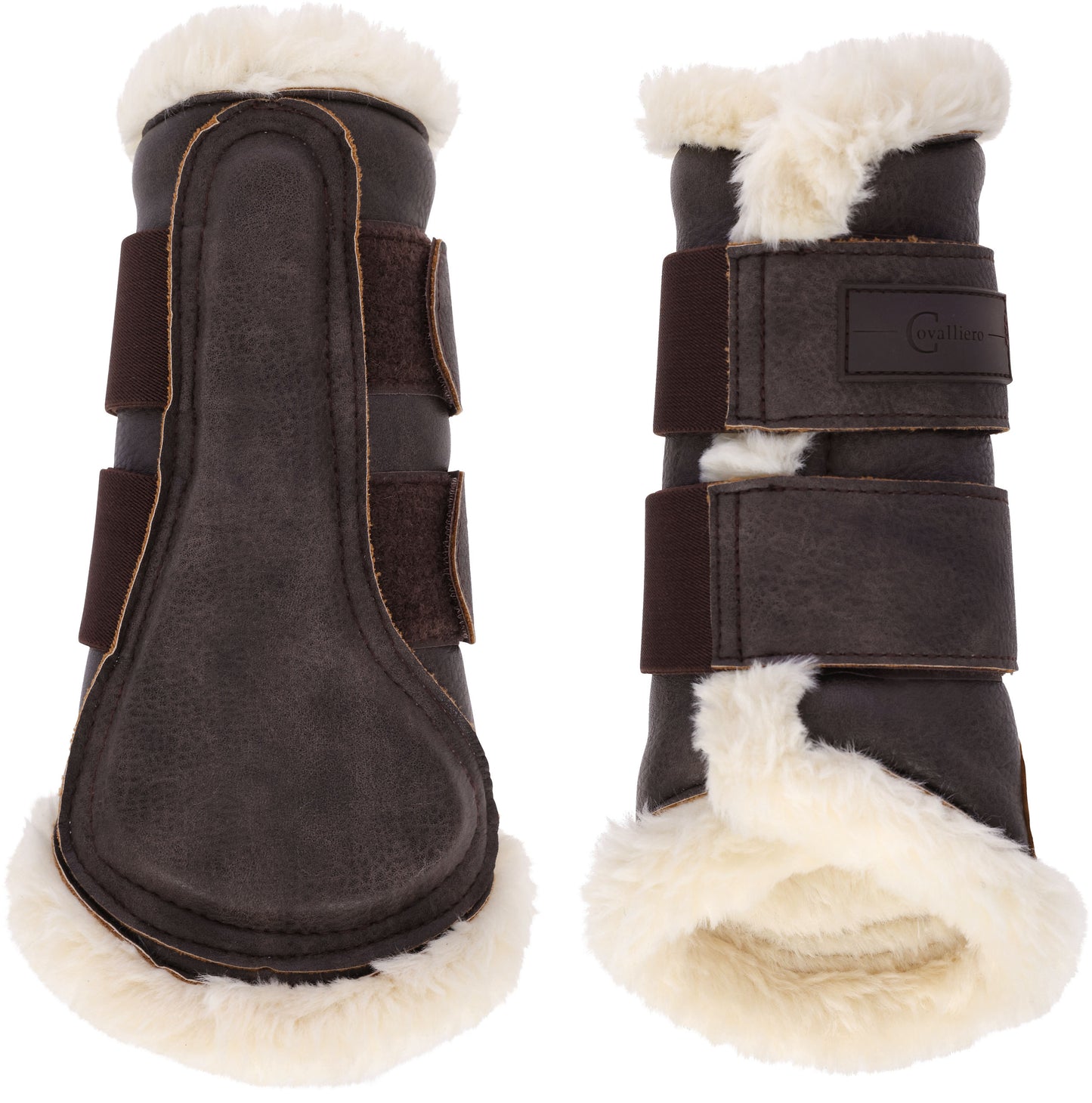 Mehke gamaše Pelisa dark brown, Pony (S)