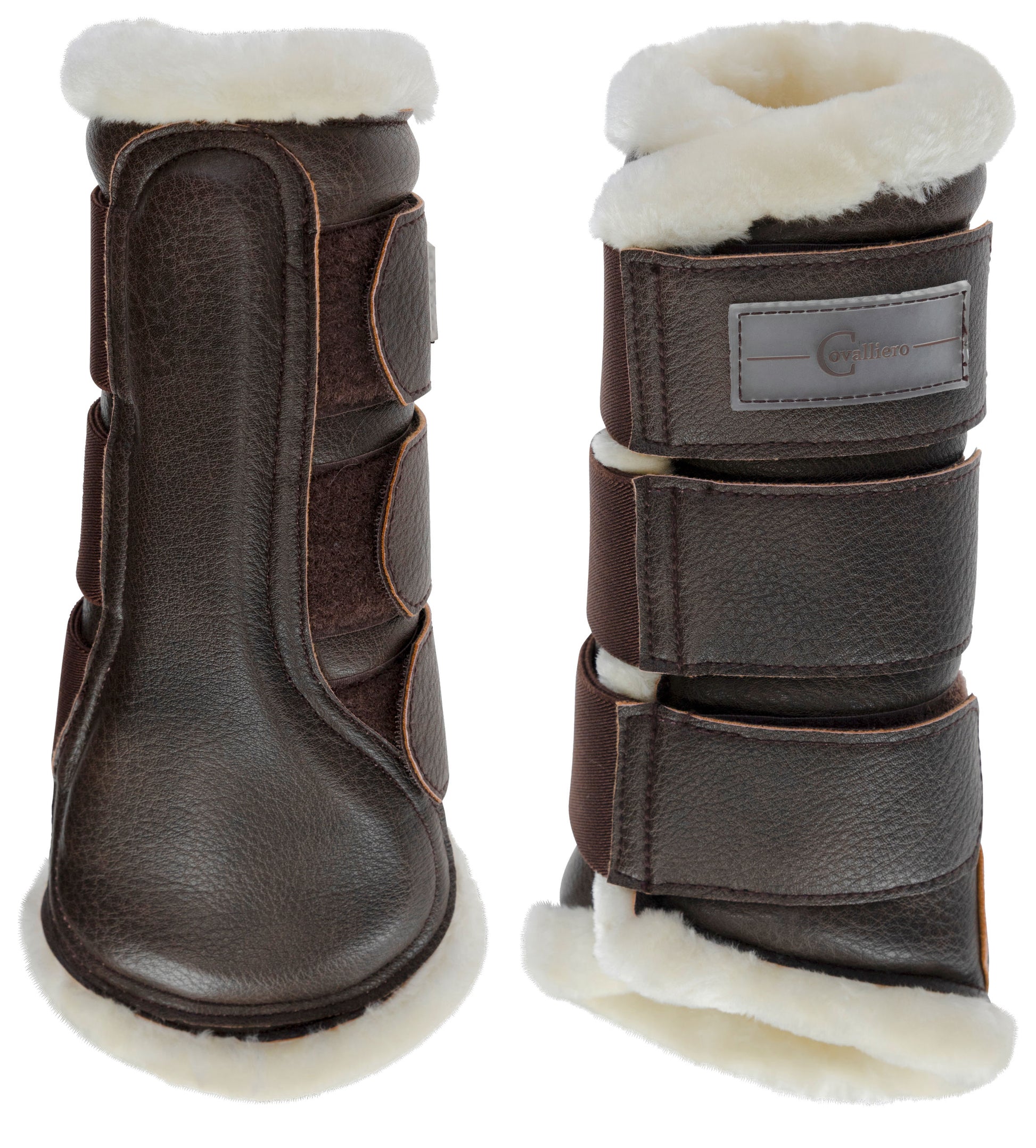 Mehke gamaše Pelisa dark brown, Full (L)