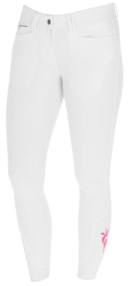 Janne x PinkRibbon jah. hlace Fullgrip, White Pearl, vel. 36