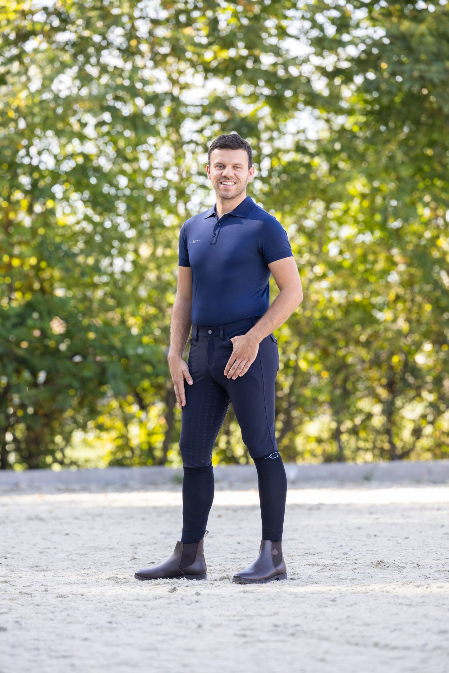 Jah. hlace Techno II za moške temnomod., vel. 48, polni opr.