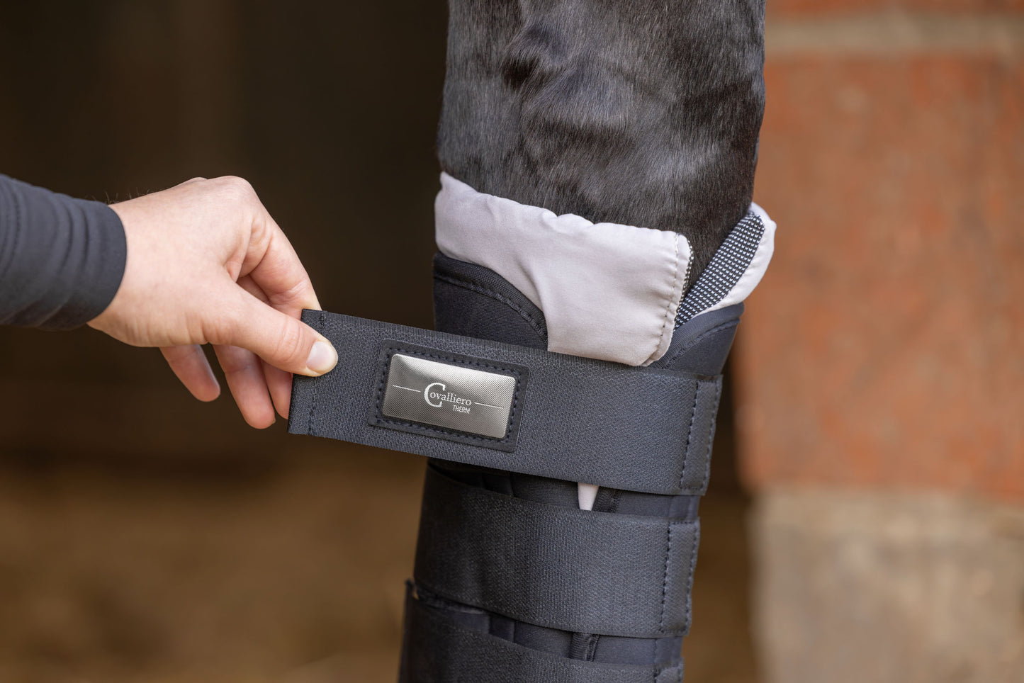Hlevske gamaše CovallieroTherm Pony, par, crne