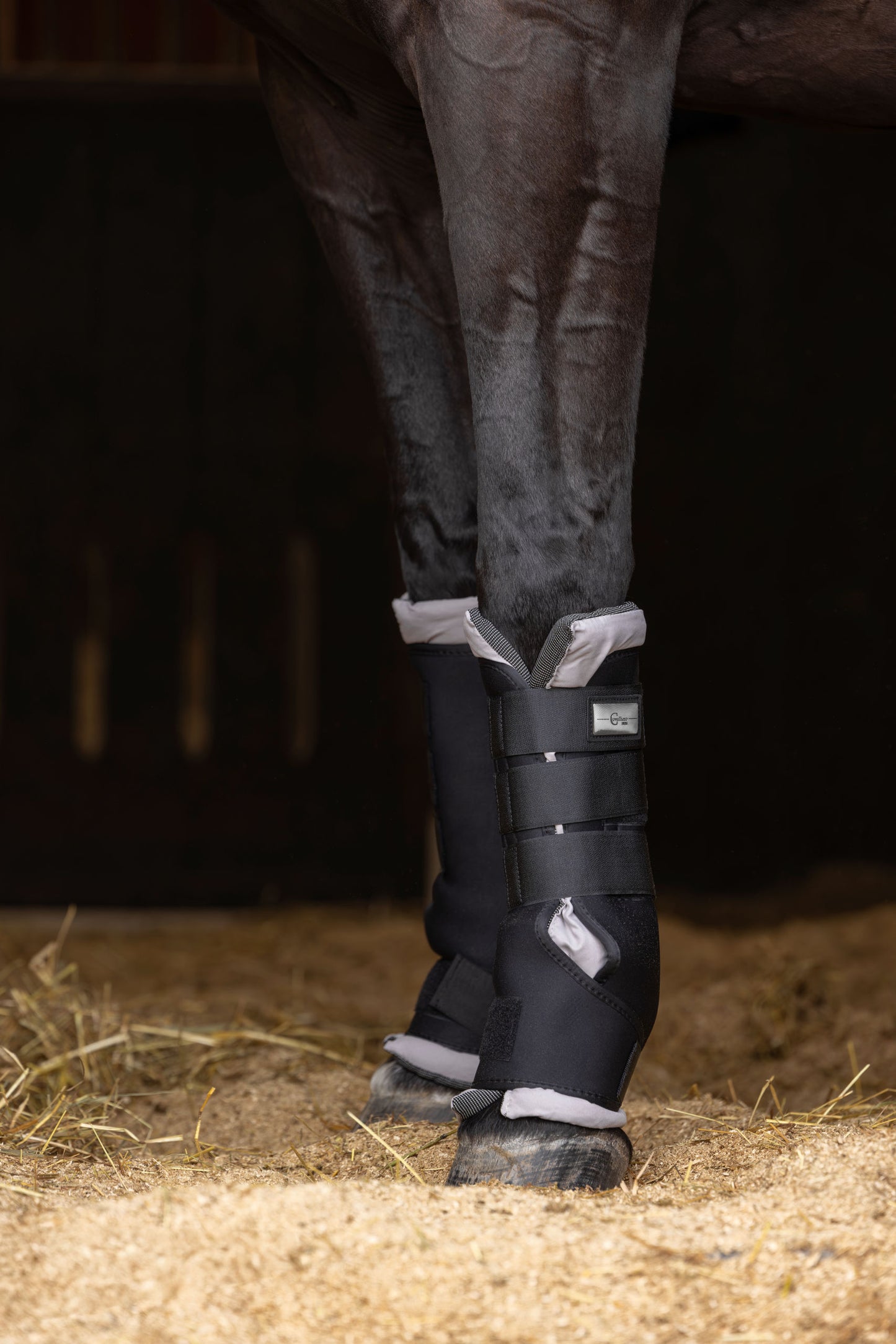 Hlevske gamaše CovallieroTherm Pony, par, crne
