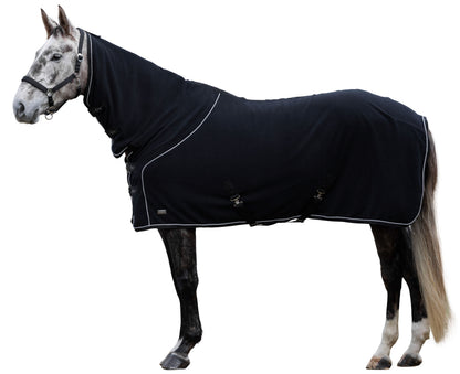 Pregrinjalo CovallieroTherm crno, z vratnim delom, 115 cm