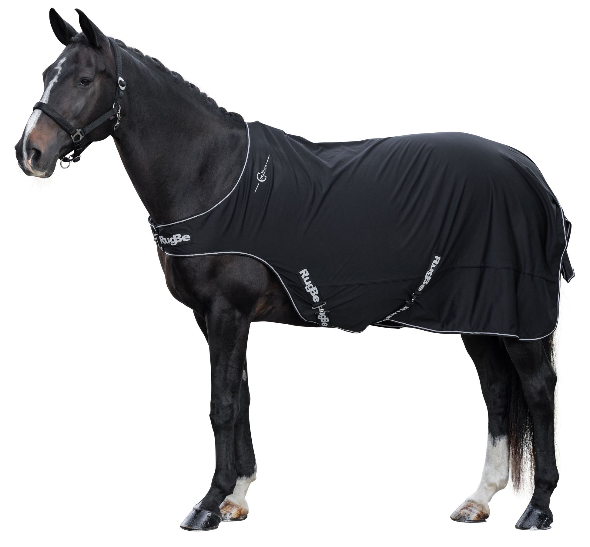 Sprehajalna odeja crna 130 cm