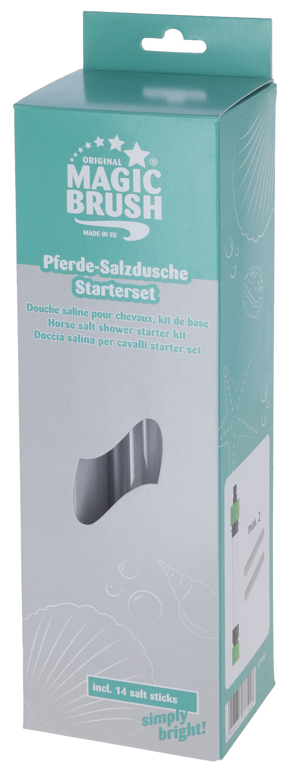 Solna prha MagicBrush, zacetni set, vklj. s 14 soln. palckami