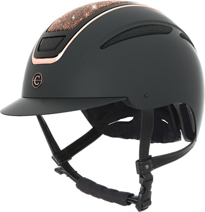 Jahalna čelada Elite, rose gol 59-61 cm