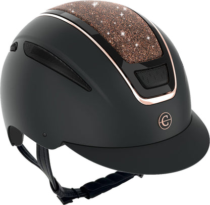 Jahalna čelada Elite, rose gol 59-61 cm