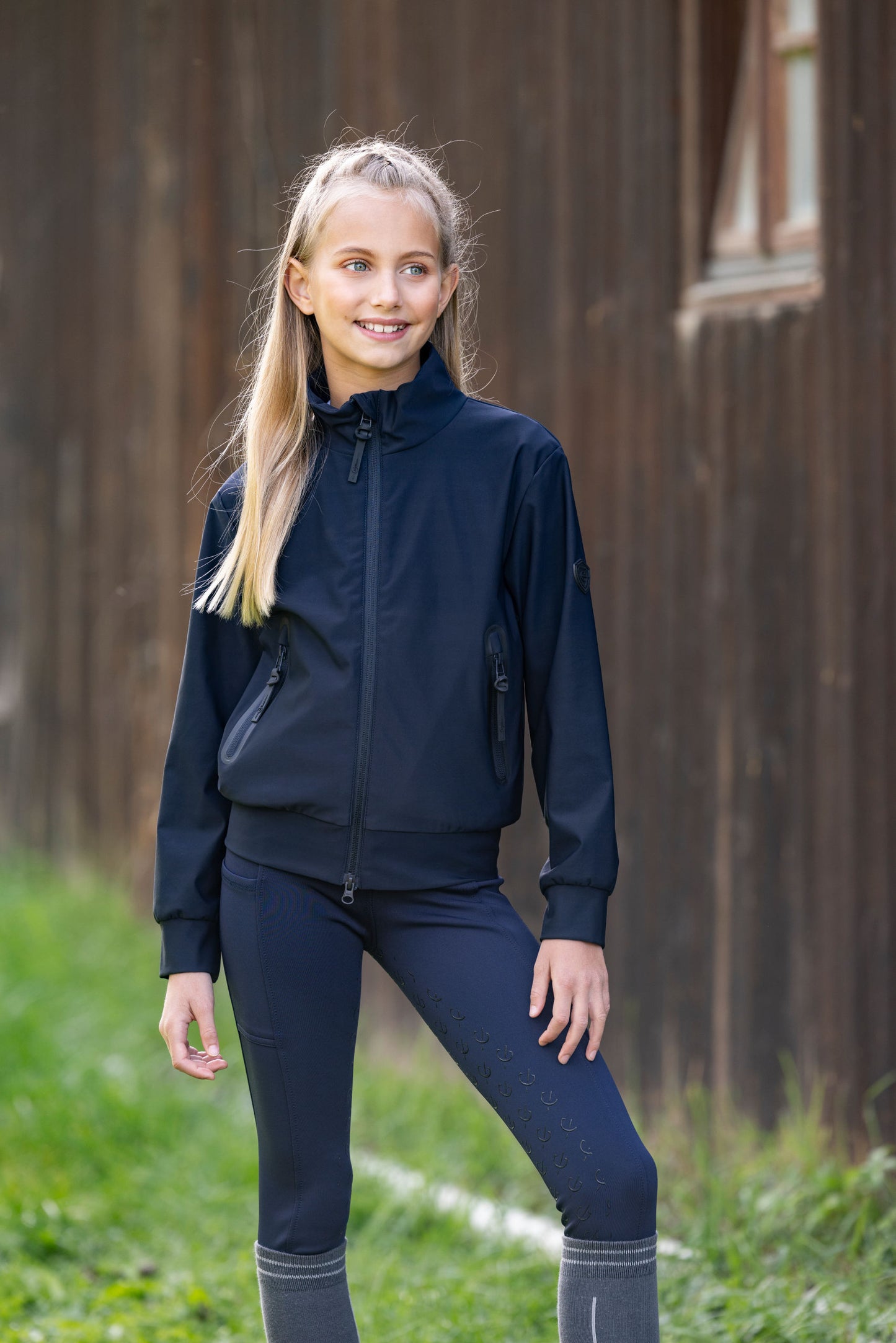 Bluzon Covalliero otroški dark navy vel. 152/158