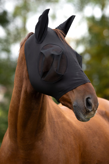 Maska za zaščito pred muhami F črna, Pony