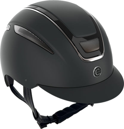 Jahalna čelada Elite, črna, S 53-55 cm