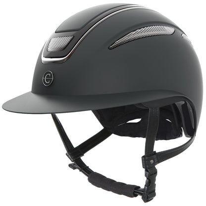 Jahalna čelada Elite Polo, črn 53-55 cm