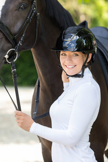 Jahalna čelada Elite Polo, lak 53-55 cm