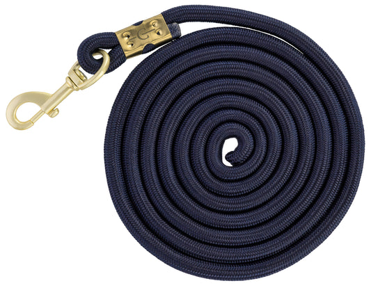 Vrv za vodenje SuperSoft navy, karabin, 3 m