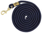 Vrv za vodenje SuperSoft navy, karabin, 3 m