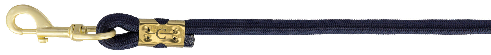Vrv za vodenje SuperSoft navy, karabin, 3 m