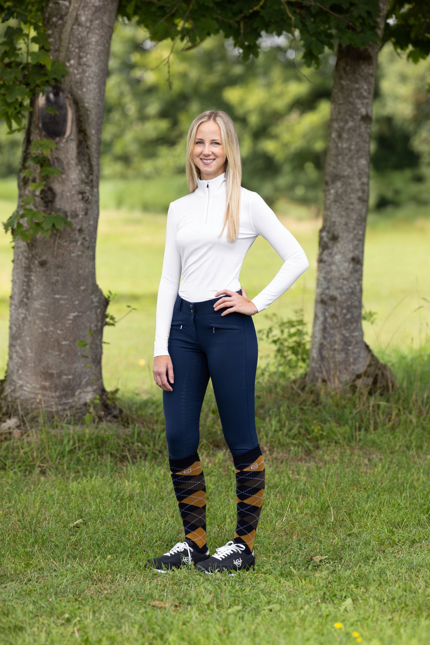 Jahalne hlače Signature, žensk dark navy, velikost 36