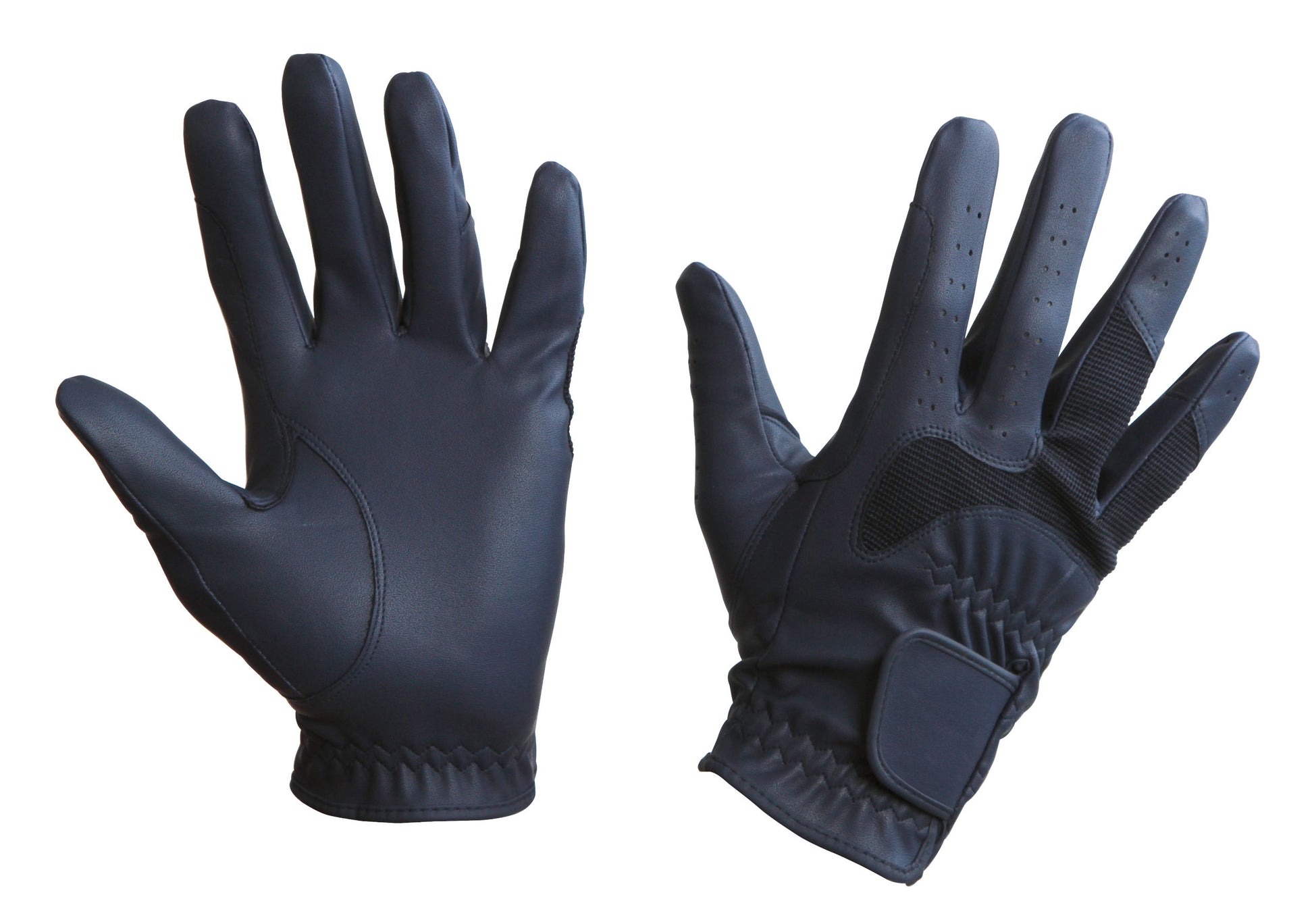 Jahalne rokavice GLORIA navy, velikost M