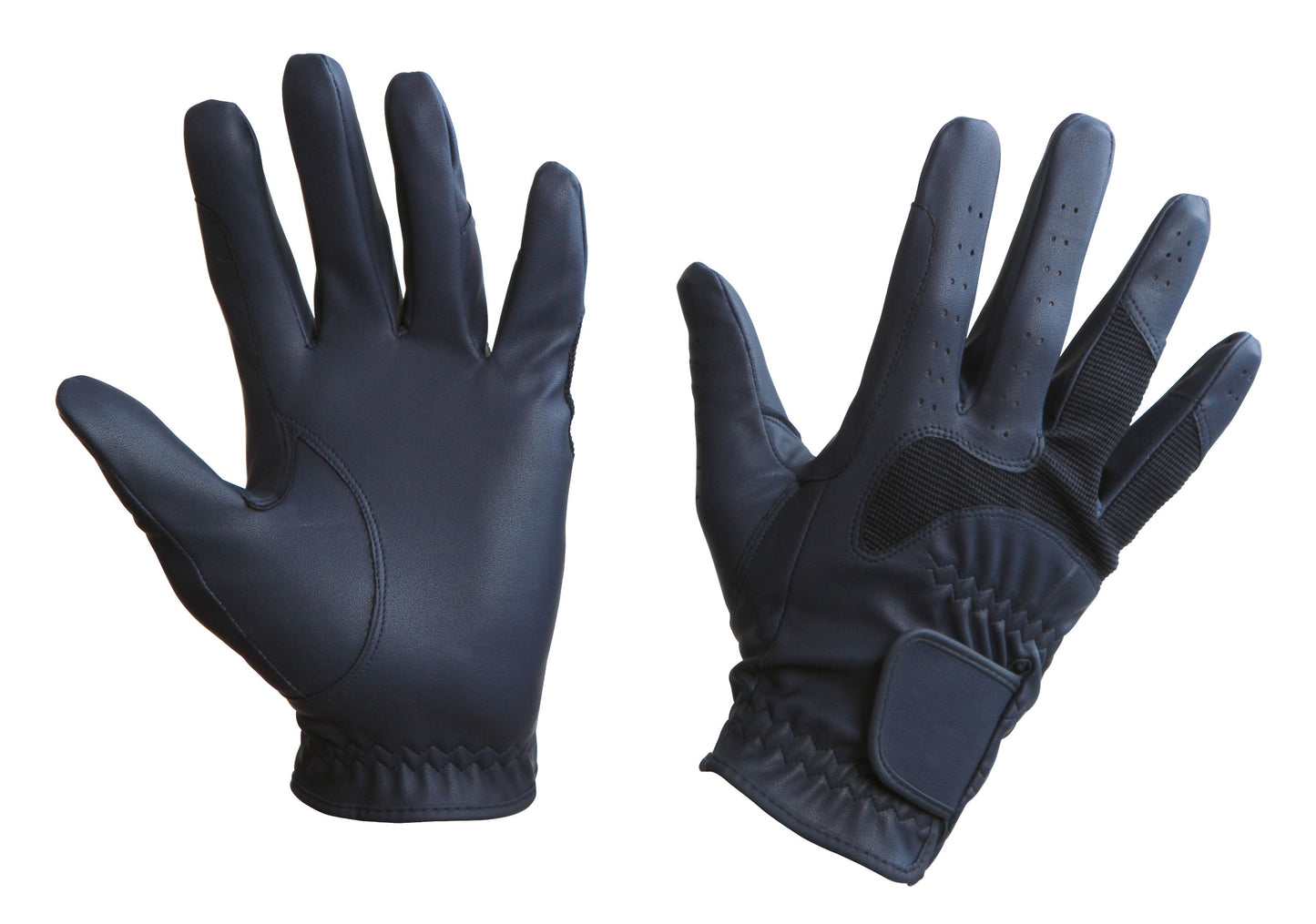 Jahalne rokavice GLORIA navy, velikost L