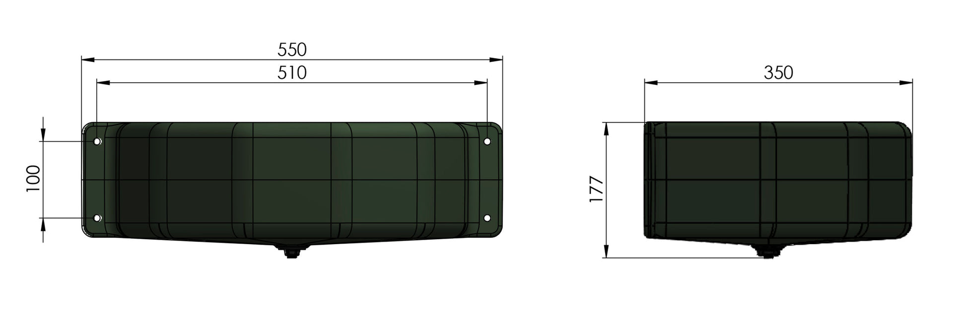 KRMILNIK polkrožni 25l KRMILNIK polkrožni 25l