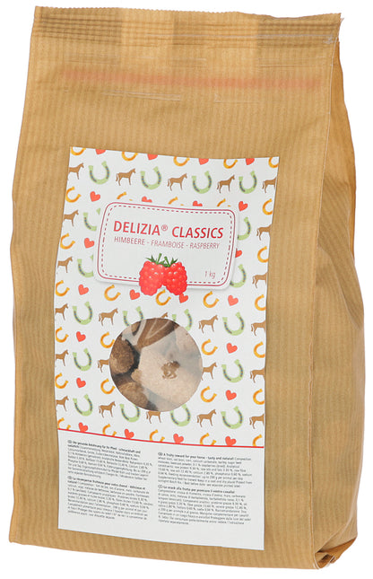 PIŠKOTKI za konje Delizia malina 1kg