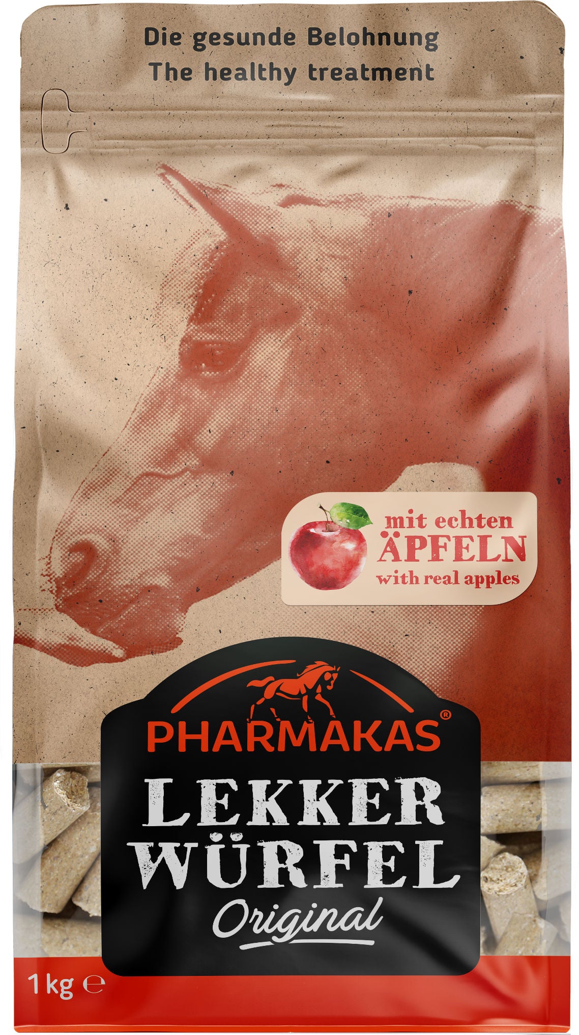 PIŠKOTKI za konje jabolko 1kg