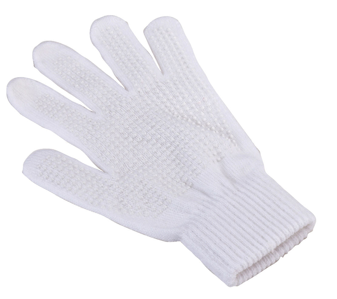 Rokavica za jahanje Magic Grippy bela