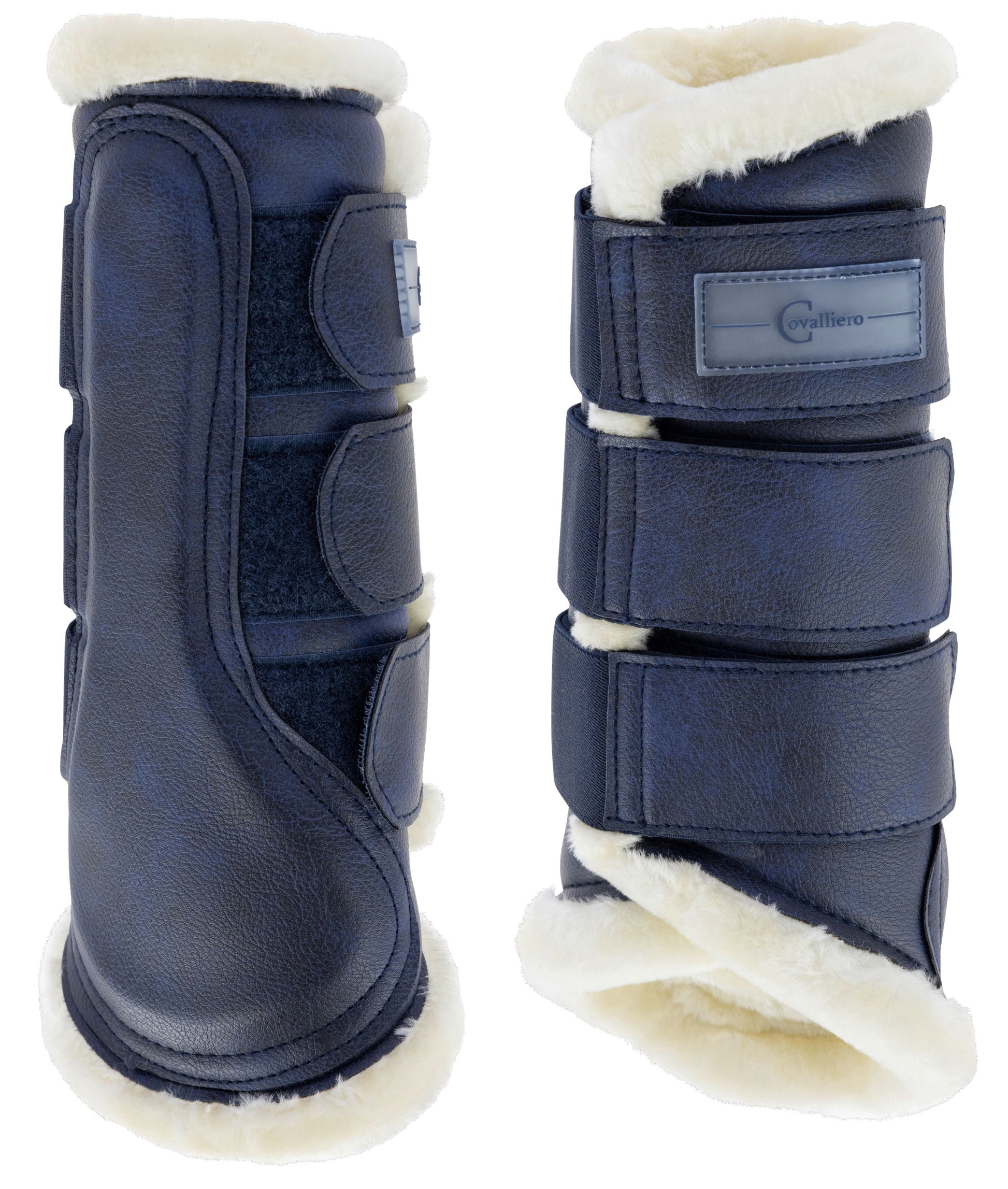 Mehke gamaše Pelisa navy, polne (L)