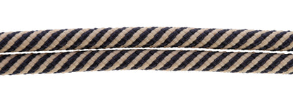 Vozlana pentlja Cob, mornarsko -beljasta