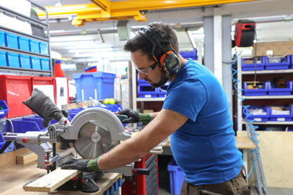 Kerbl Works Connect BT|FM Glušniki z radijem z Bluetooth
